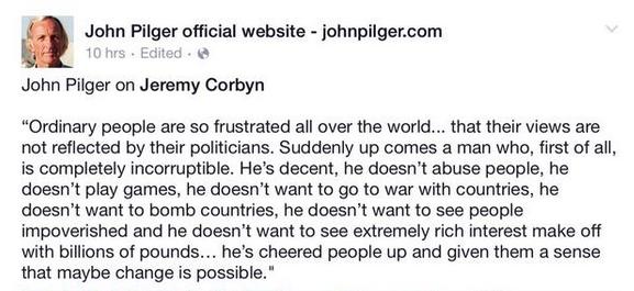 pilger corbyn
